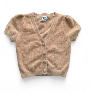 princess polly tan/beige cardigan sweater